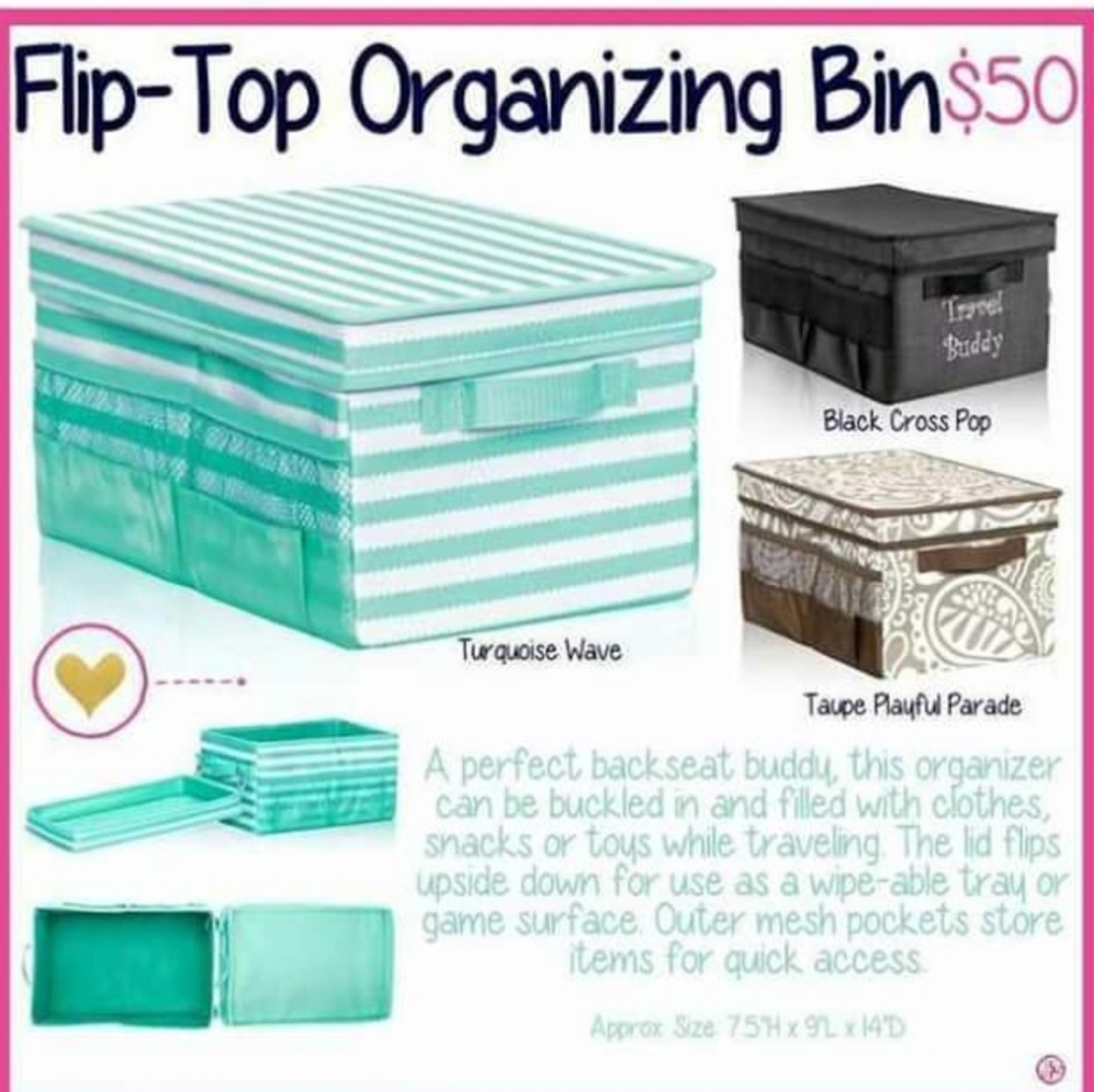 Thirty-one Flip Top Organizing Bin